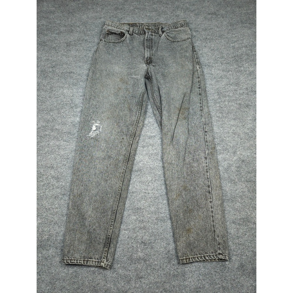 Vintage Levi's 550 Jeans Men's 34x32 (FITS 31 x 30) Acid Wash Stained Distressed